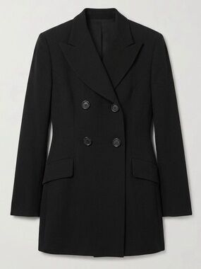 Dolce & Gabbana Black Double-Breasted Blazer